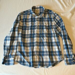 Madewell flannel shirt button up